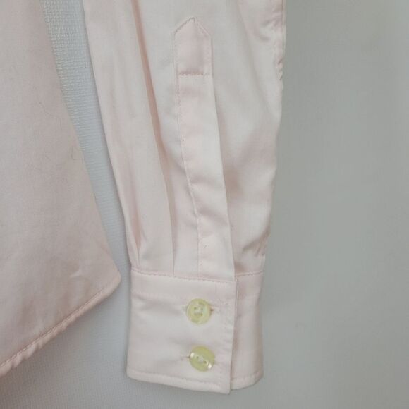 Banana Republic Pale Pink Non Iron Fitted Button Down Shirt - Picture 6 of 10